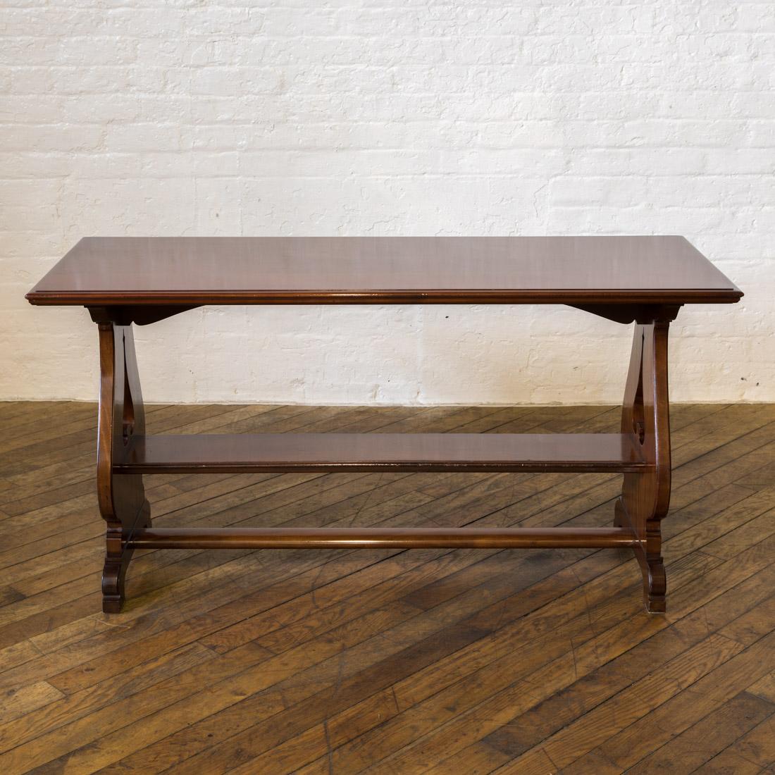Polished Small Library/Dining Table