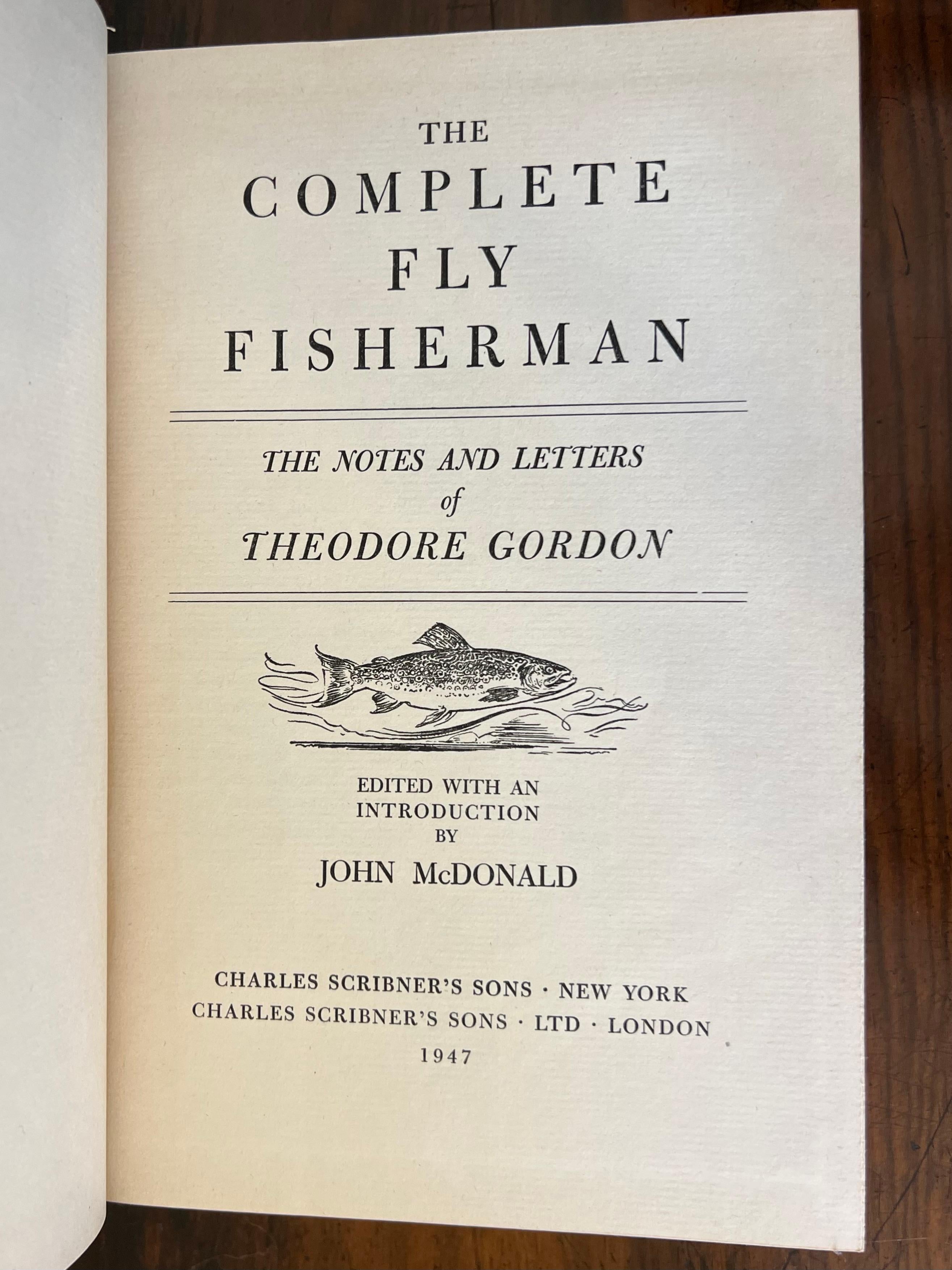 Small Library of Ten Volumes of Vintage Fishing Books Largely First Editions For Sale 6