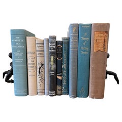 Small Library of Ten Volumes of Vintage Fishing Books Largely First Editions