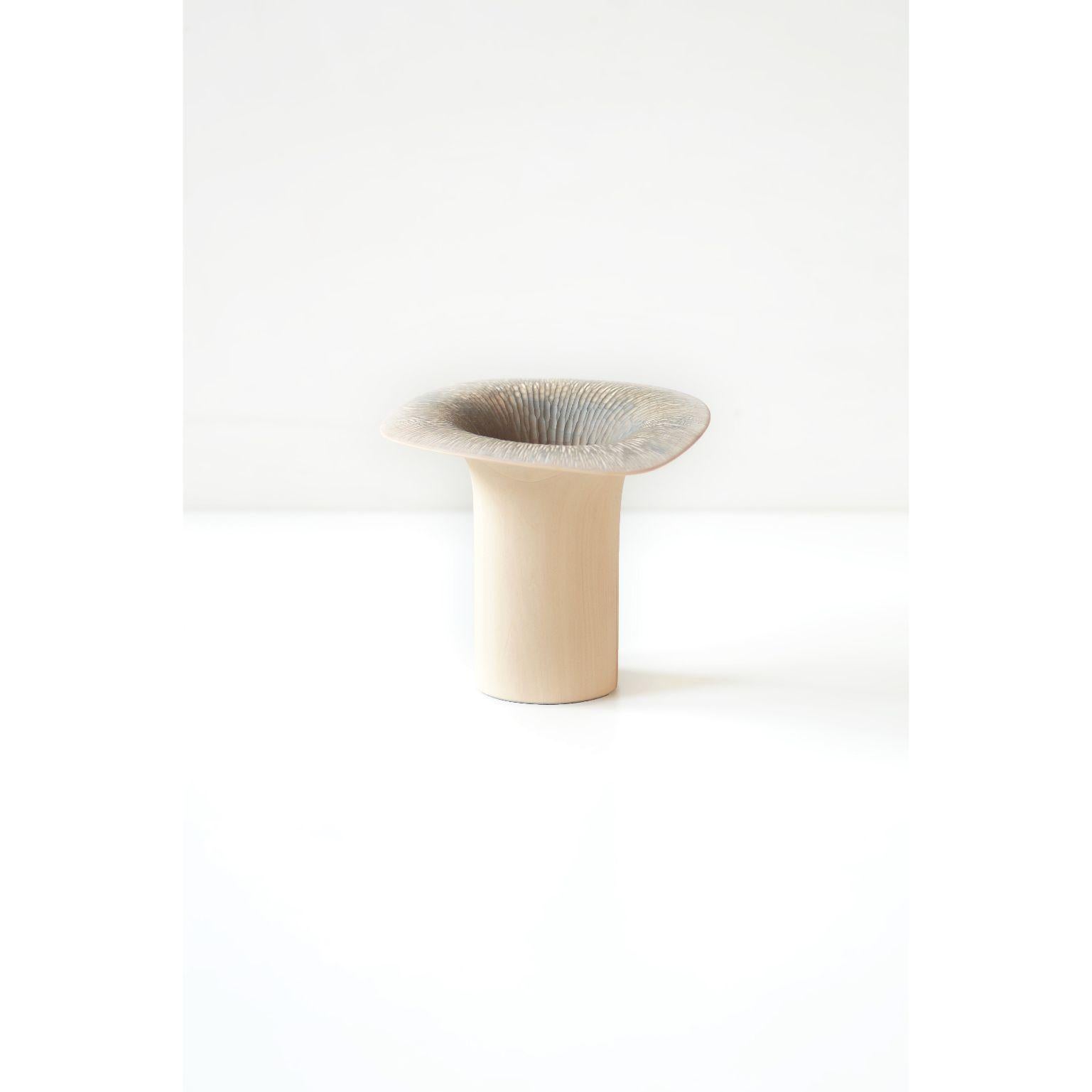 Small Light Sussin sculpture by Antrei Hartikainen
Materials: Linden wood, natural, oil wax, stain, lacquer
Dimensions: 
Width 18 cm
Depth 18 cm
Height 20 cm

Also Available: light color & different sizes

Sisin ( finnish for “quiddity” ) is a