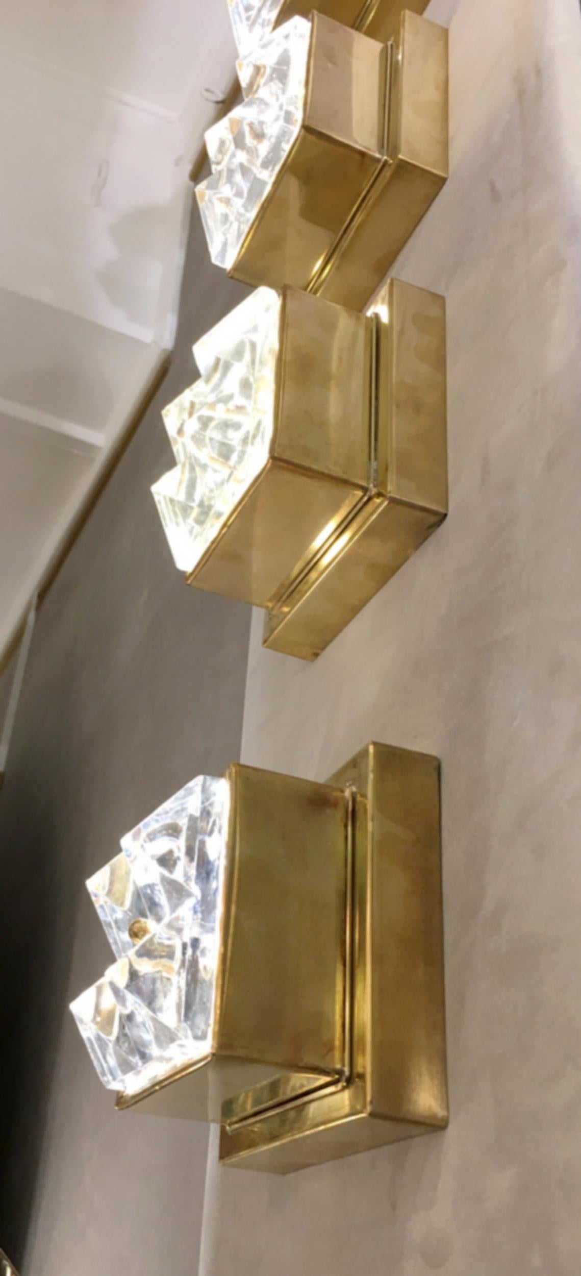 Mid-Century Modern Small lighting sconces, Croatia, circa 1970 For Sale