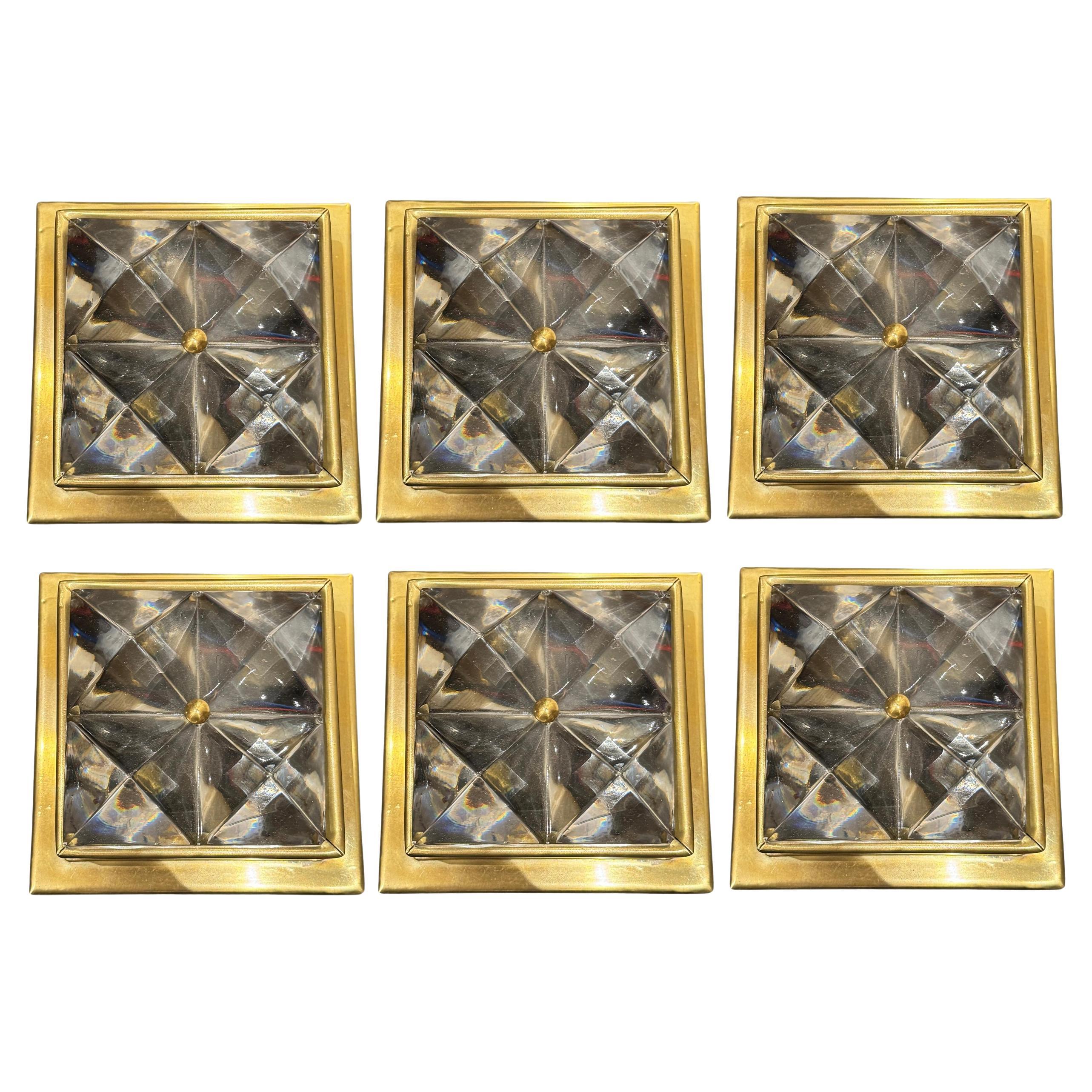 Small lighting sconces, Croatia, circa 1970 For Sale