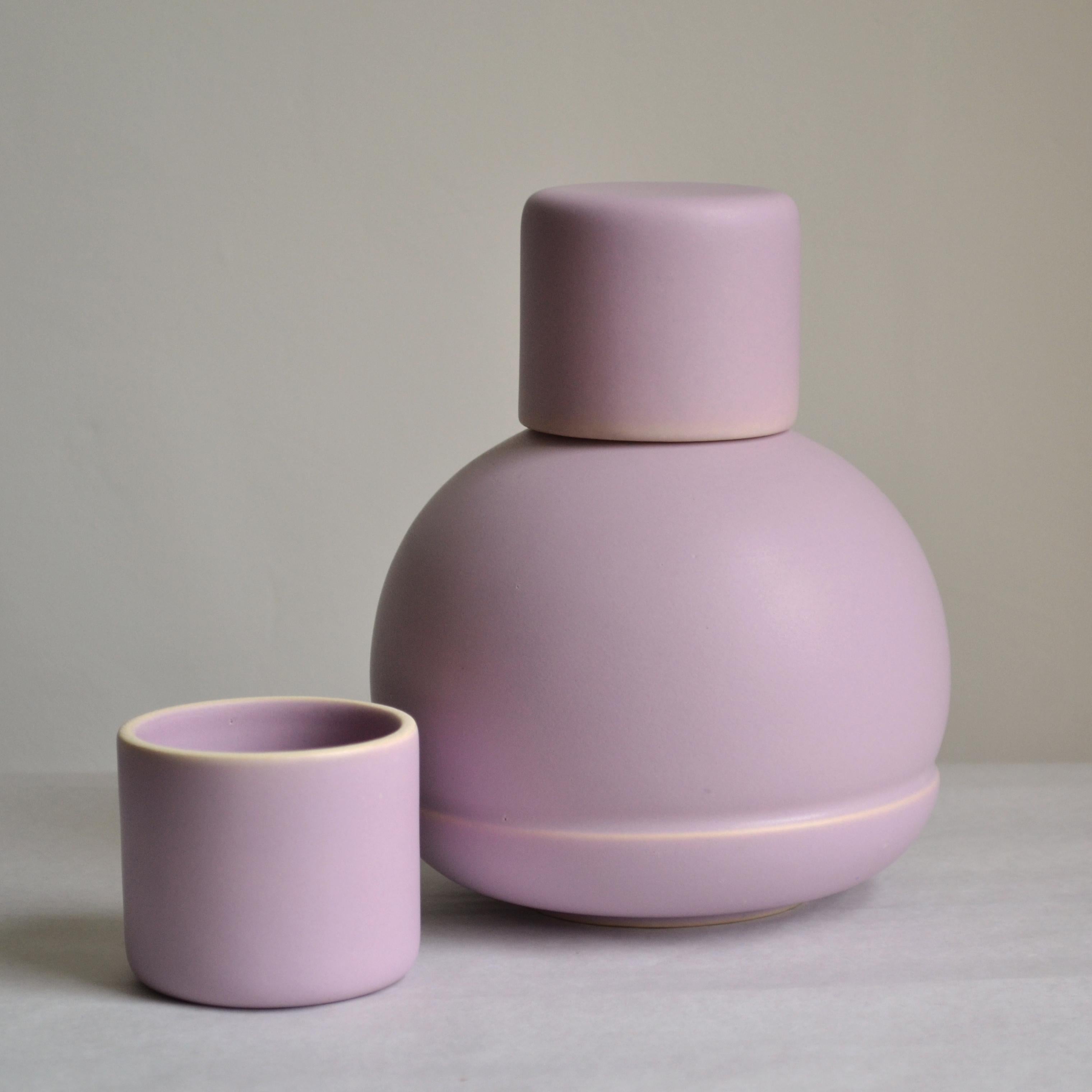 Modern Small Lilac Bottle by Omar Ortiz For Sale