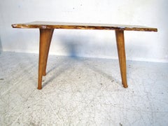 Small Live Edge Maple Coffee Table