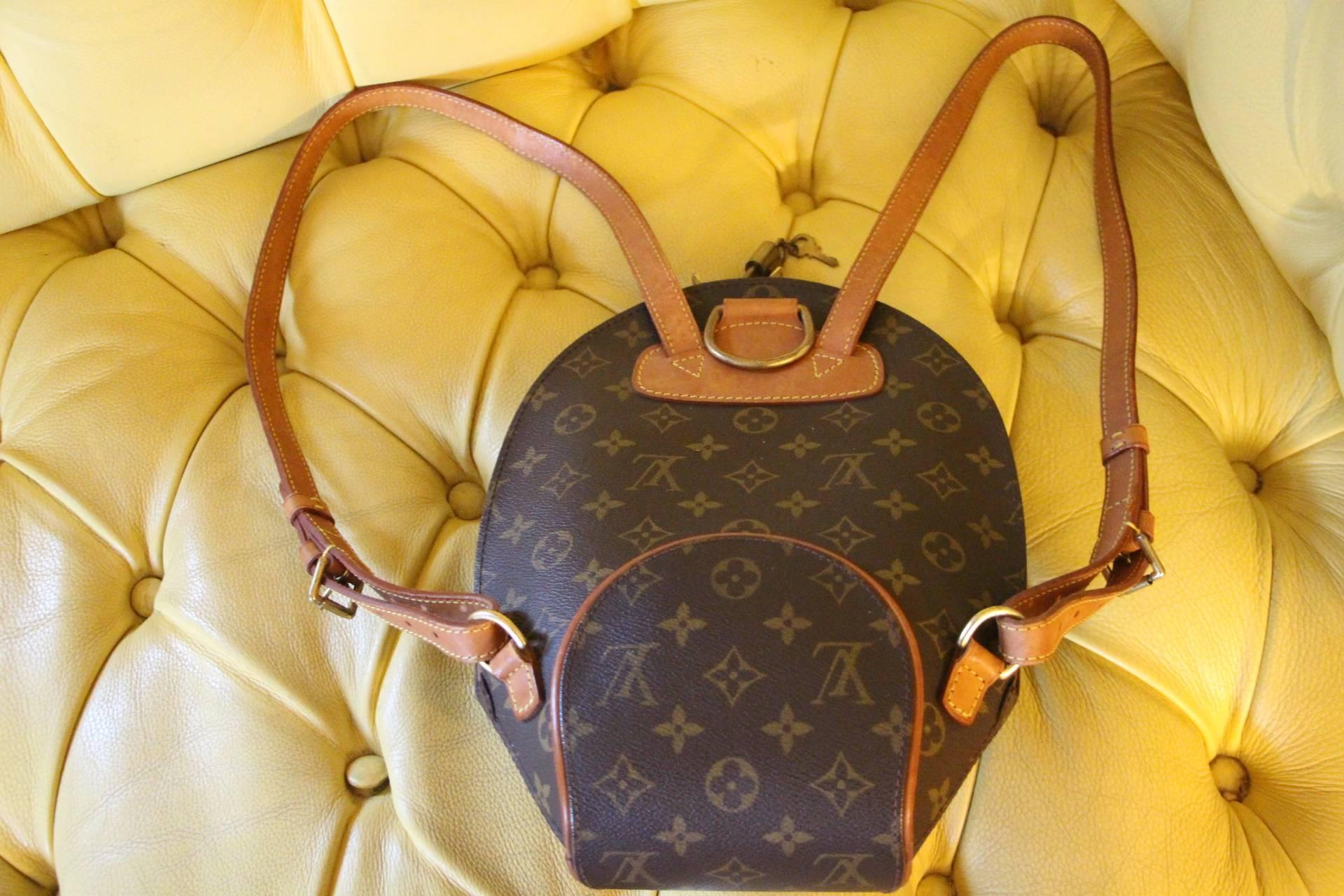 Leather Small Louis Vuitton Backpack Monogramm Bag