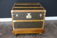 Small Louis Vuitton Monogram Steamer Trunk , 48 cm Vuitton Trunk