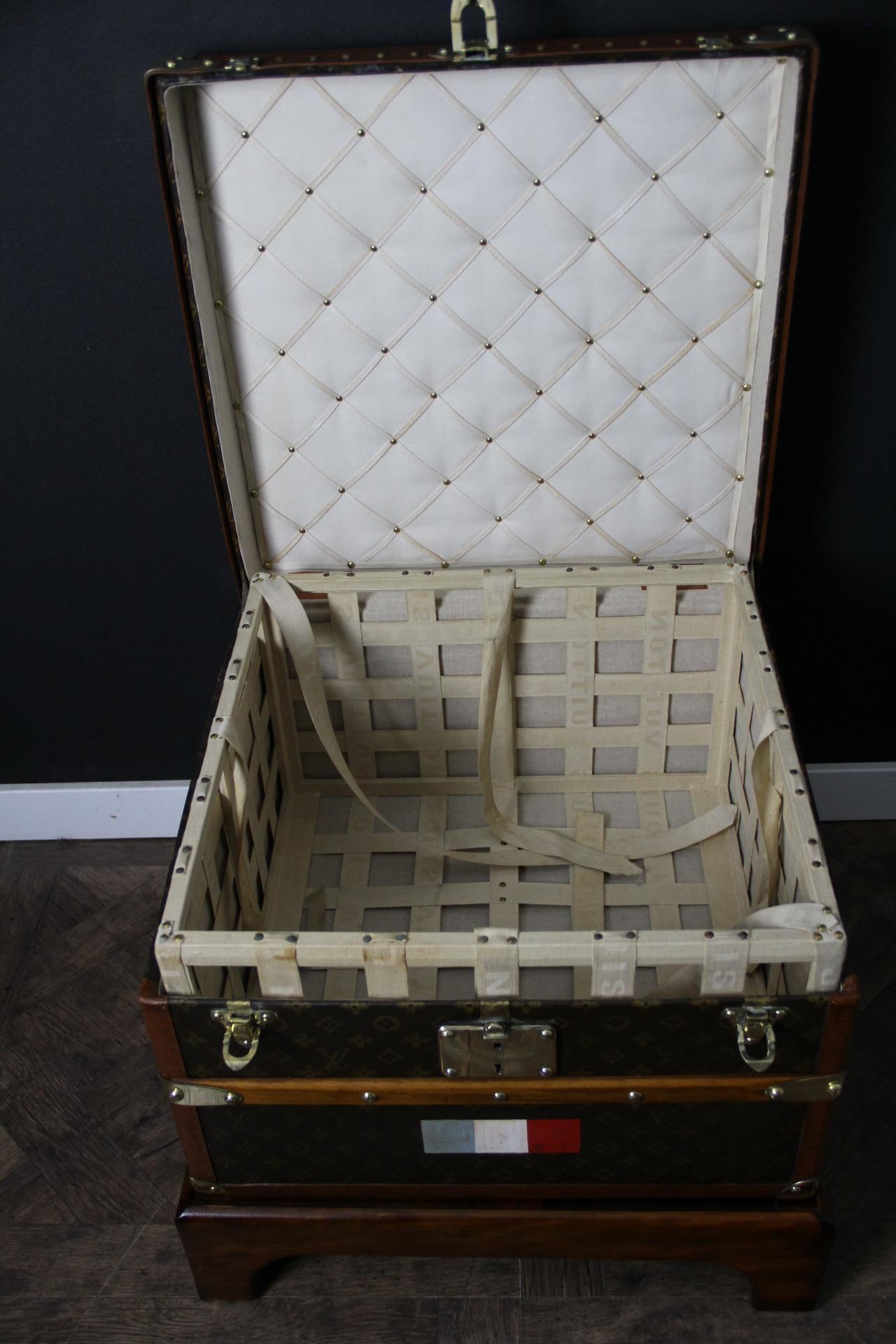Piccolo  Baule a vapore Monogram Louis Vuitton  ,   Baule Vuitton da 52 cm in vendita 8