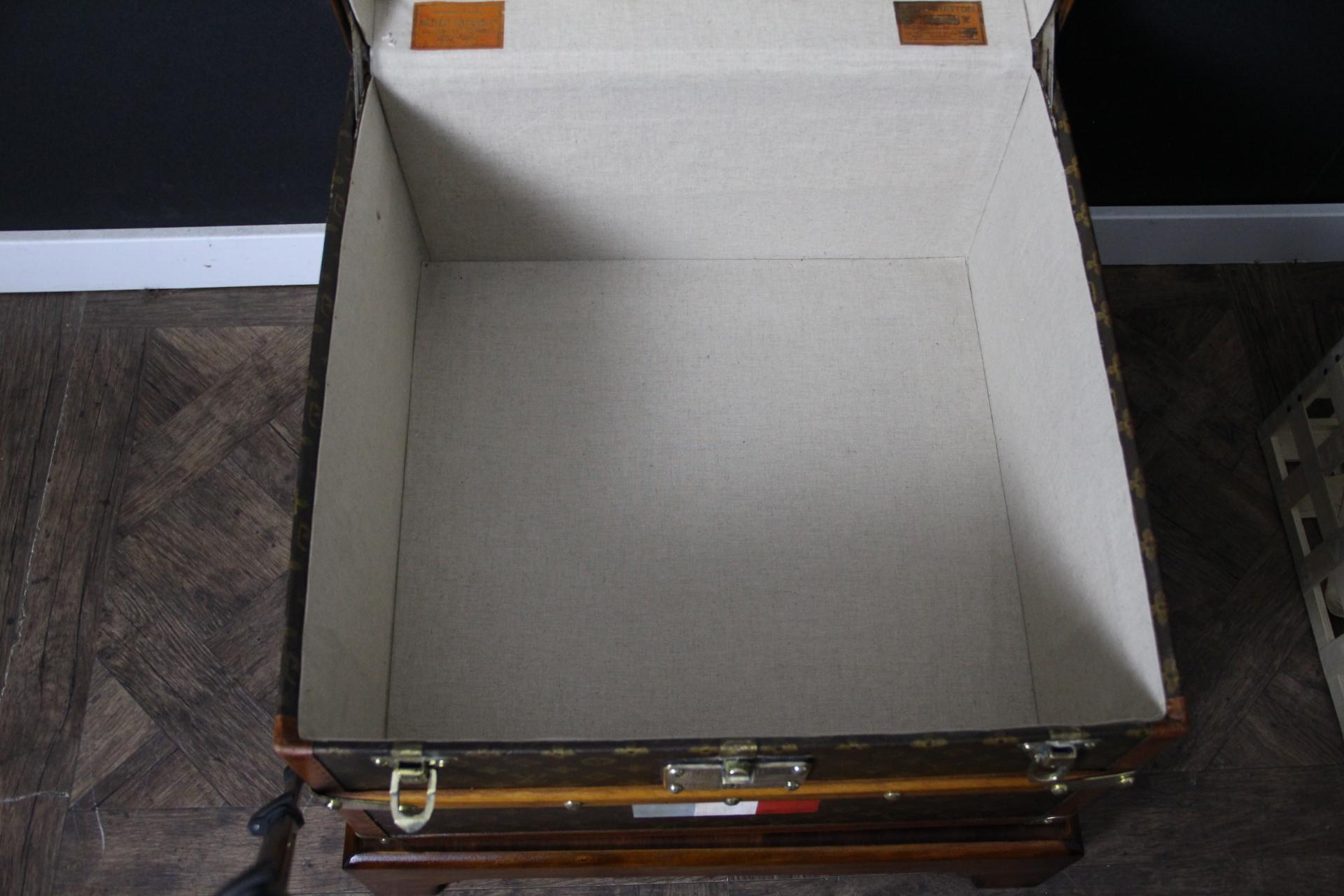 Piccolo  Baule a vapore Monogram Louis Vuitton  ,   Baule Vuitton da 52 cm in vendita 12