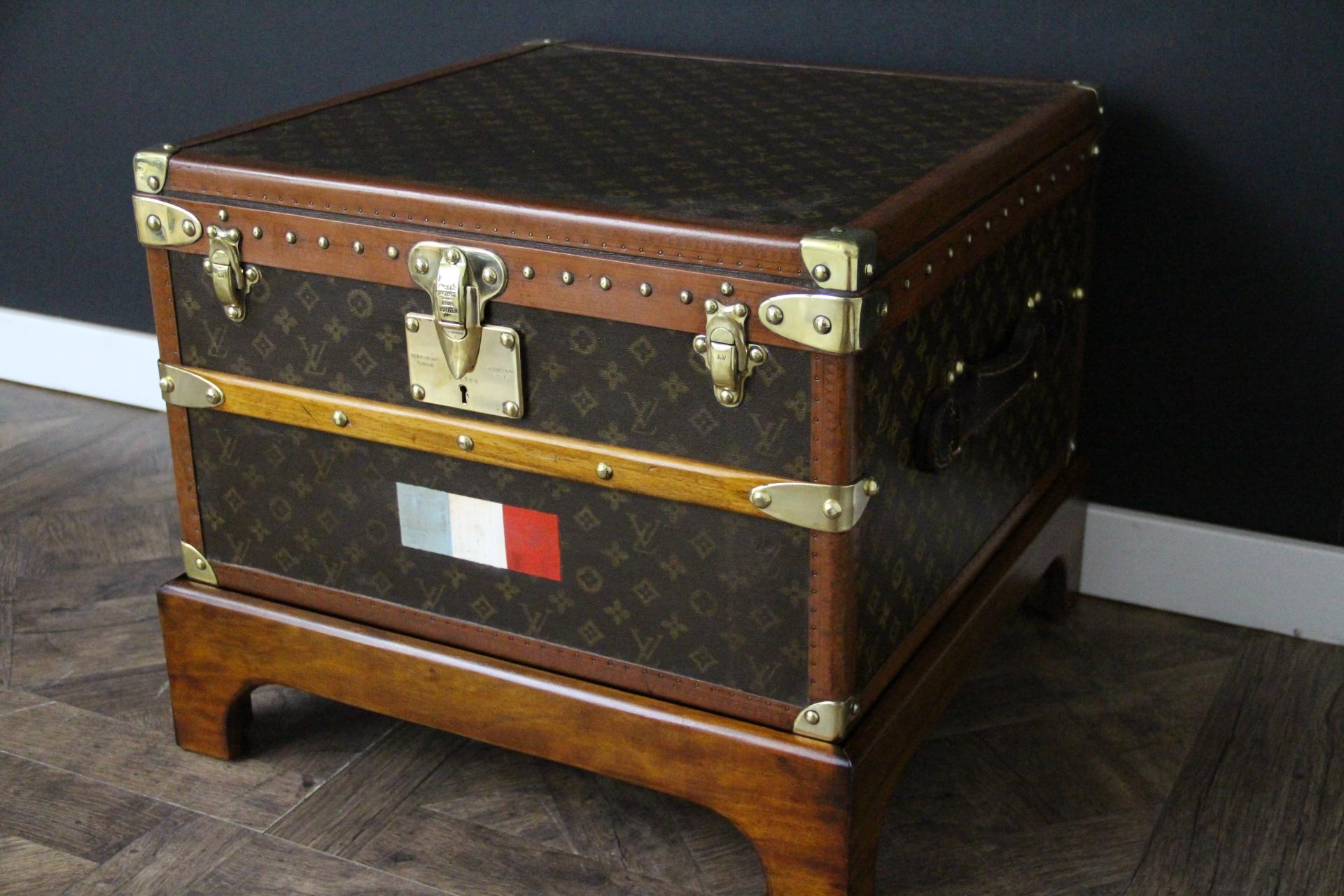 Ottone Piccolo  Baule a vapore Monogram Louis Vuitton  ,   Baule Vuitton da 52 cm in vendita
