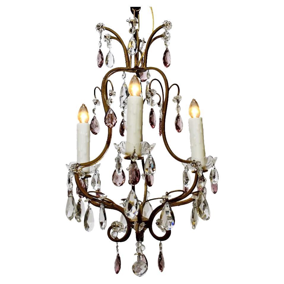 Small Louis XV "Cage" Style Chandelier