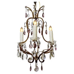 Vintage Small Louis XV "Cage" Style Chandelier