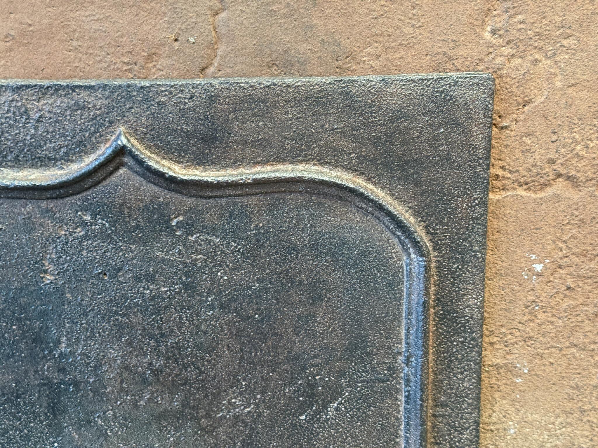 Piccolo schienale di caminetto Luigi XV, XVIII secolo in vendita 1