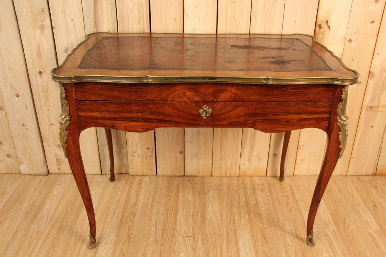 French Small Louis XV Period Desk From Command For Sale