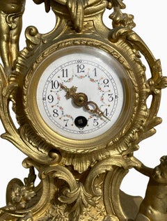 Small Louis XV Style Samac Clock