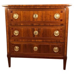 Small Louis XVI Chest of Drawers, Germany 1780