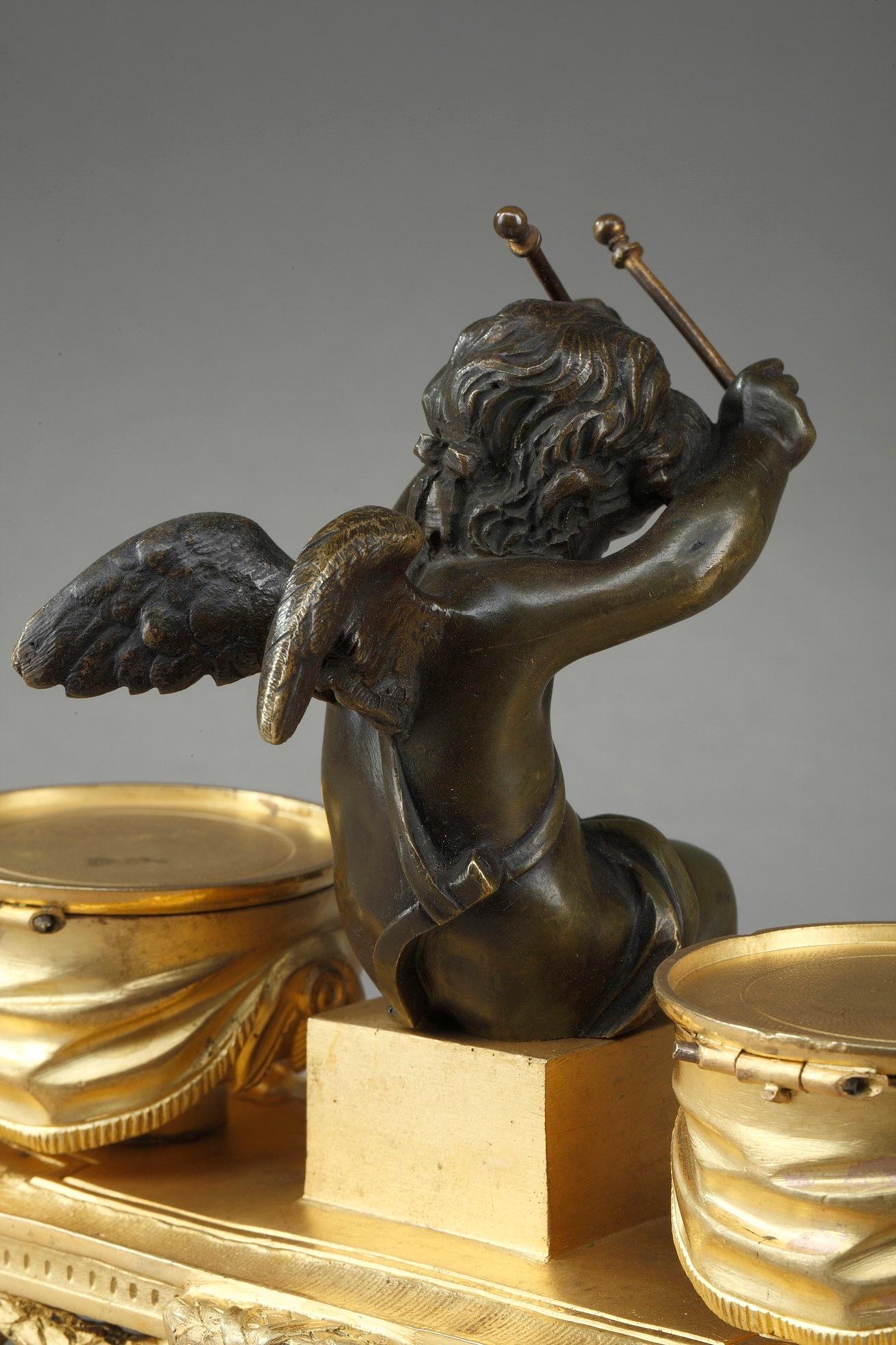 Small Louis XVI-Style Inkwell 