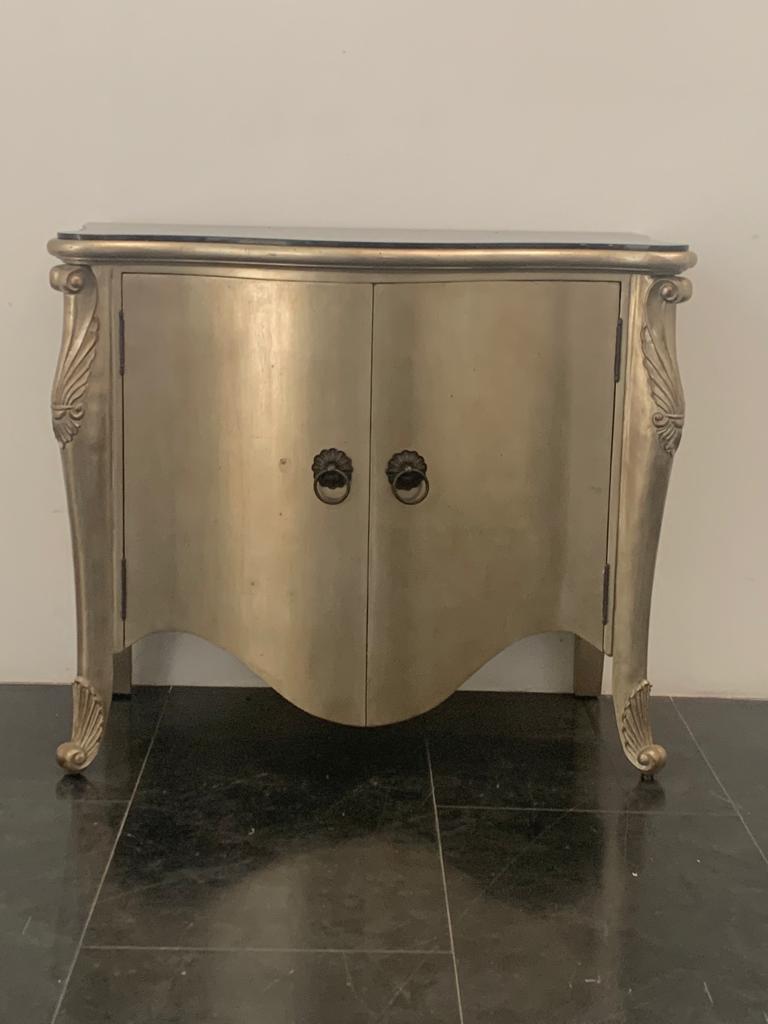 Louis XV style silvered wood 
