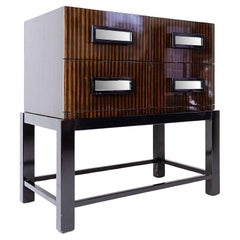 Small Macassart four drawers Cabinet - 20th