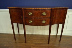 Small Mahogany Hepplewhite Style Sideboard by Leighton Hall