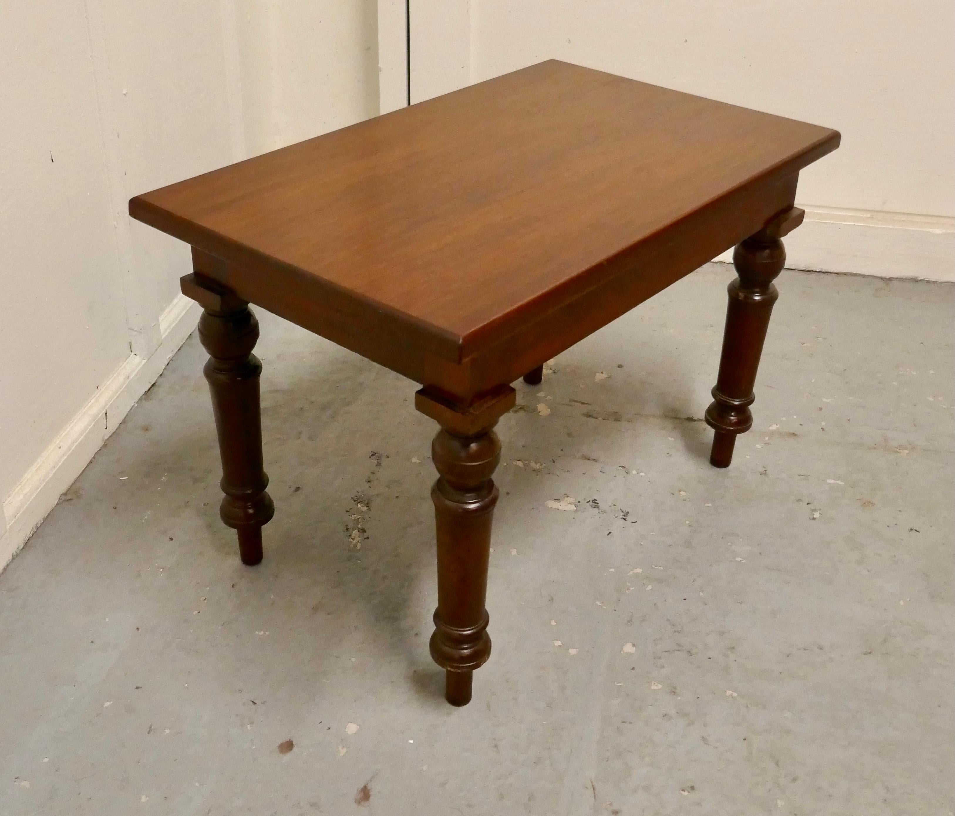 Victorian Small Mahogany Occasional Table  For Sale