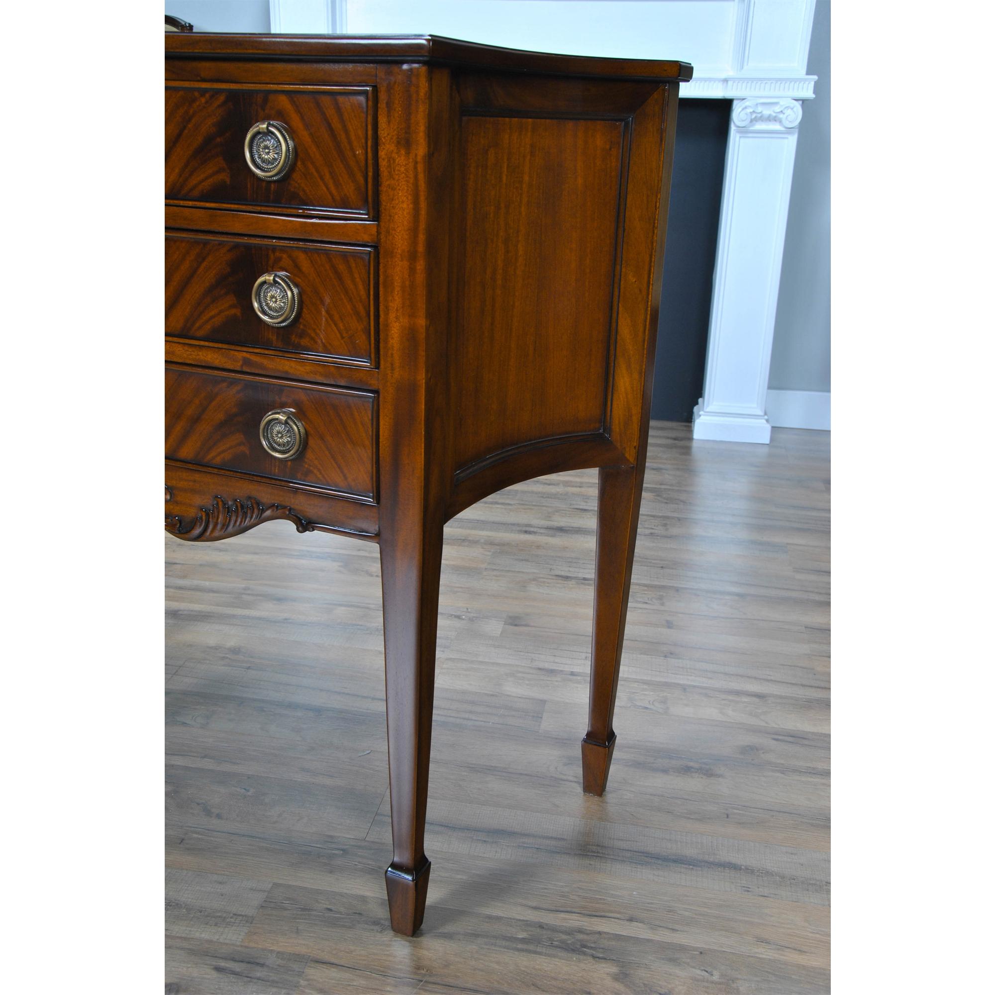 mahogany sideboard buffet