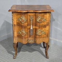 Small Maltese Walnut Commode Chest of Drawers