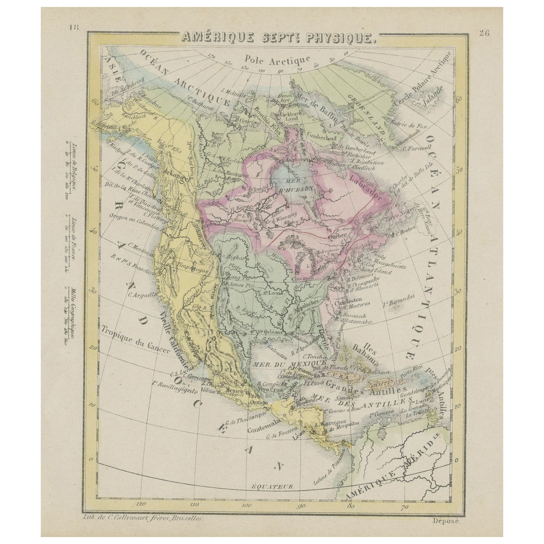 Petite carte des États-Unis
