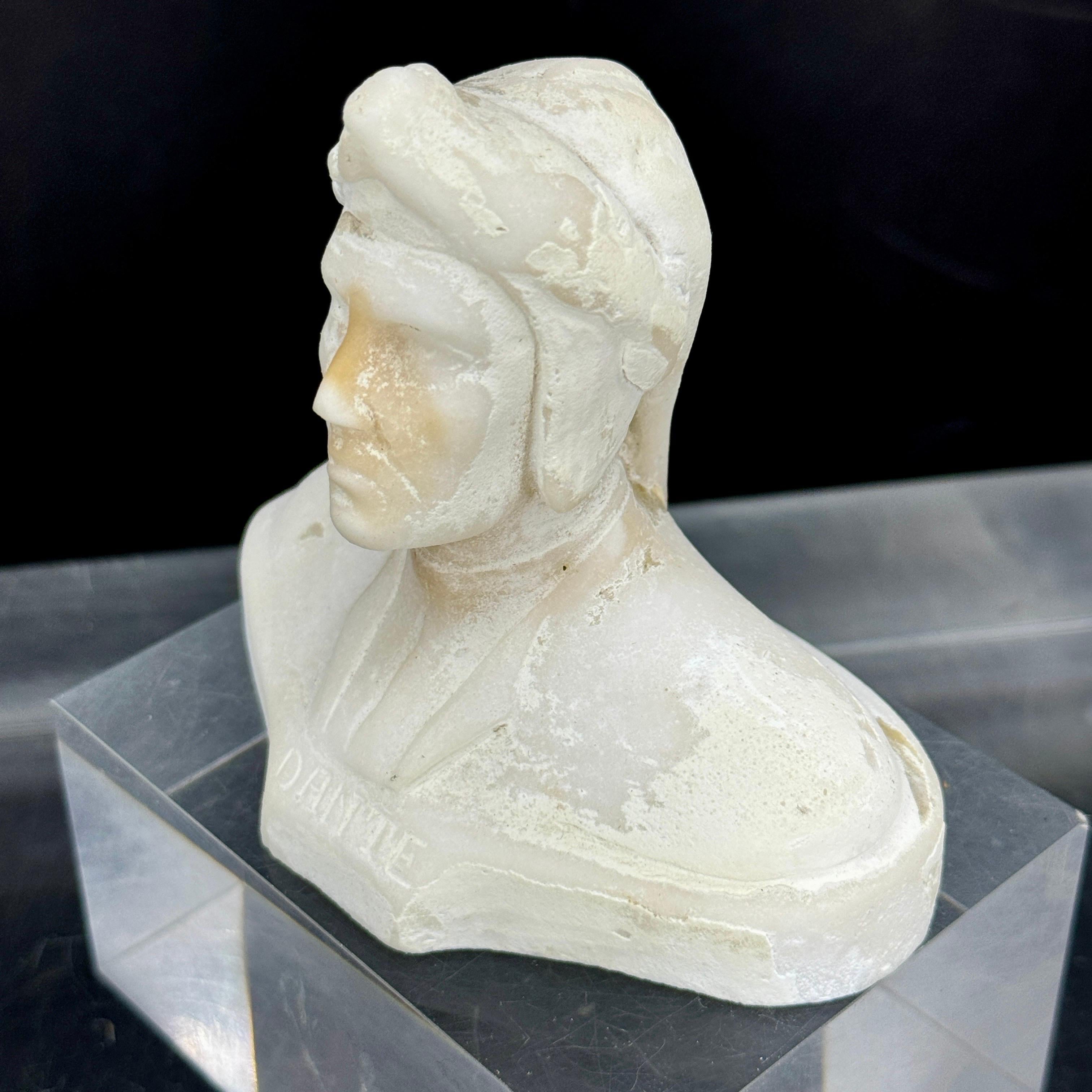 Petit buste de Dante, Italie en vente 2
