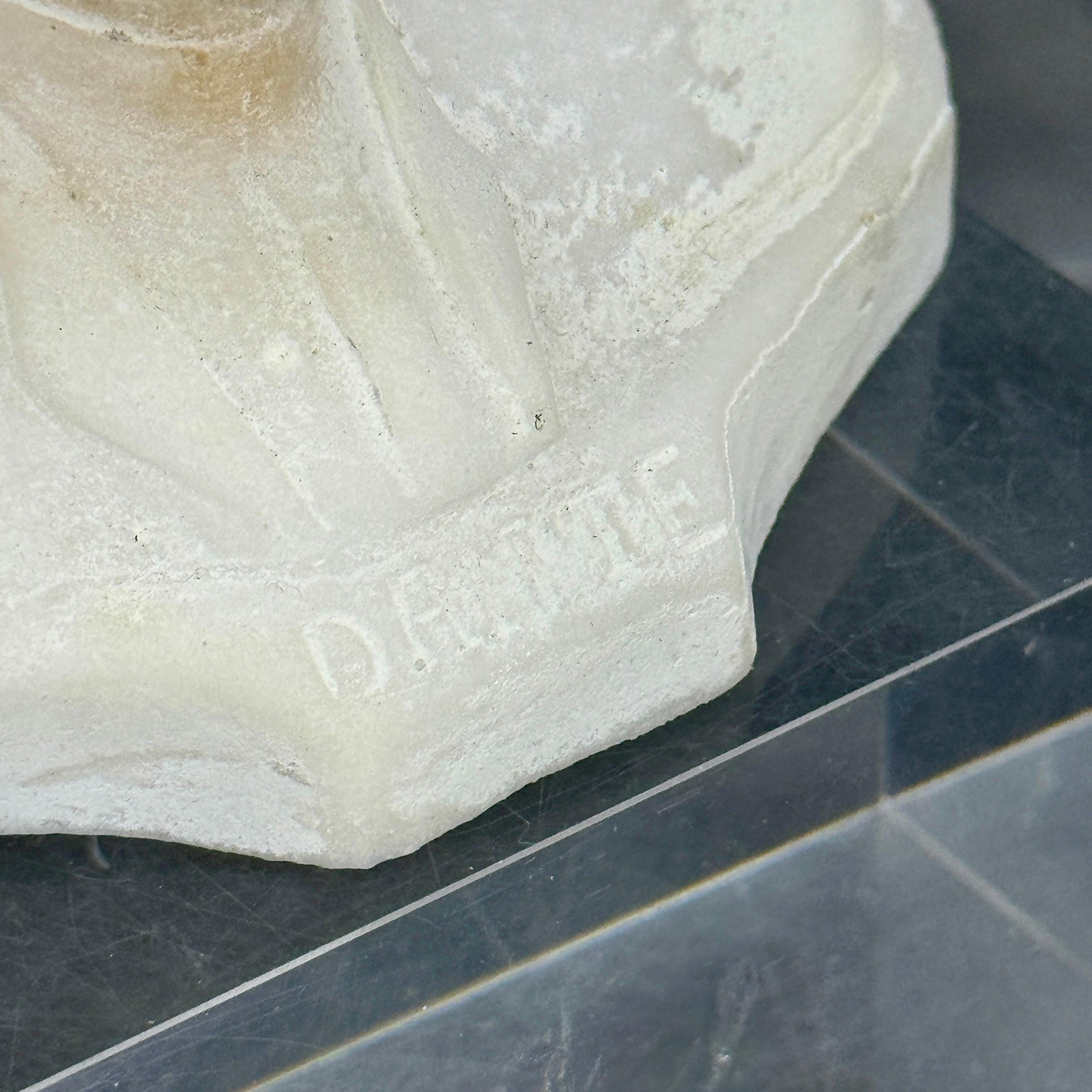 Petit buste de Dante, Italie en vente 3