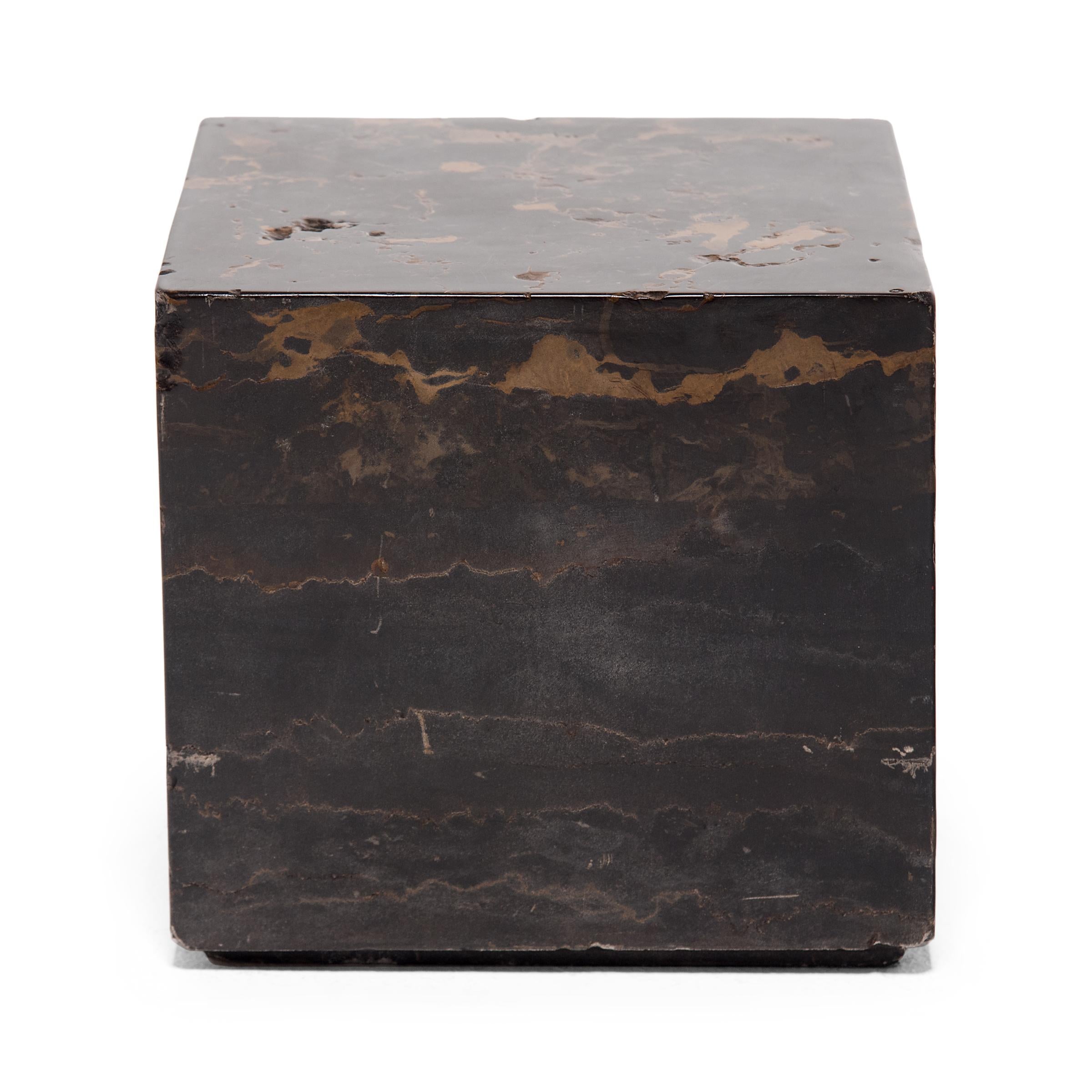 Chinese Small Marble Doon Table