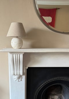 Petite lampe sphère en marbre