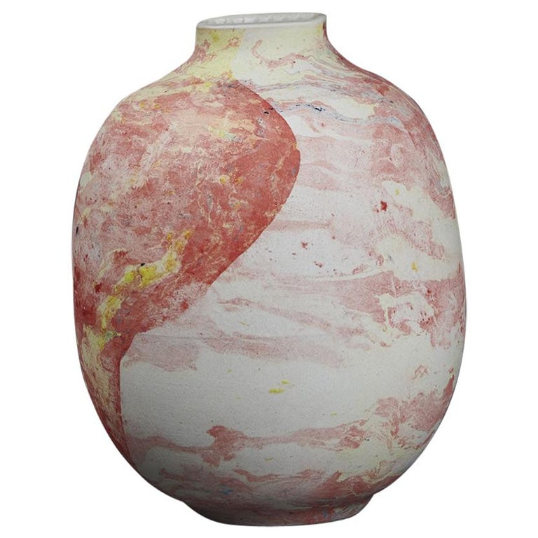 Small Marble Vase by Veronika Švábeníková For Sale at 1stDibs