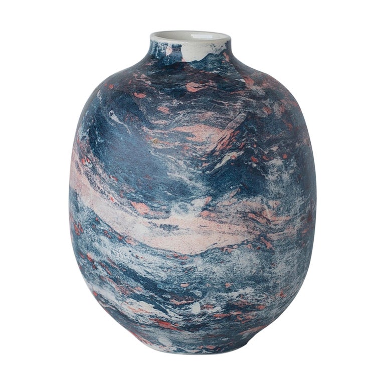 Small Marble Vase by Veronika Švábeníková For Sale at 1stDibs
