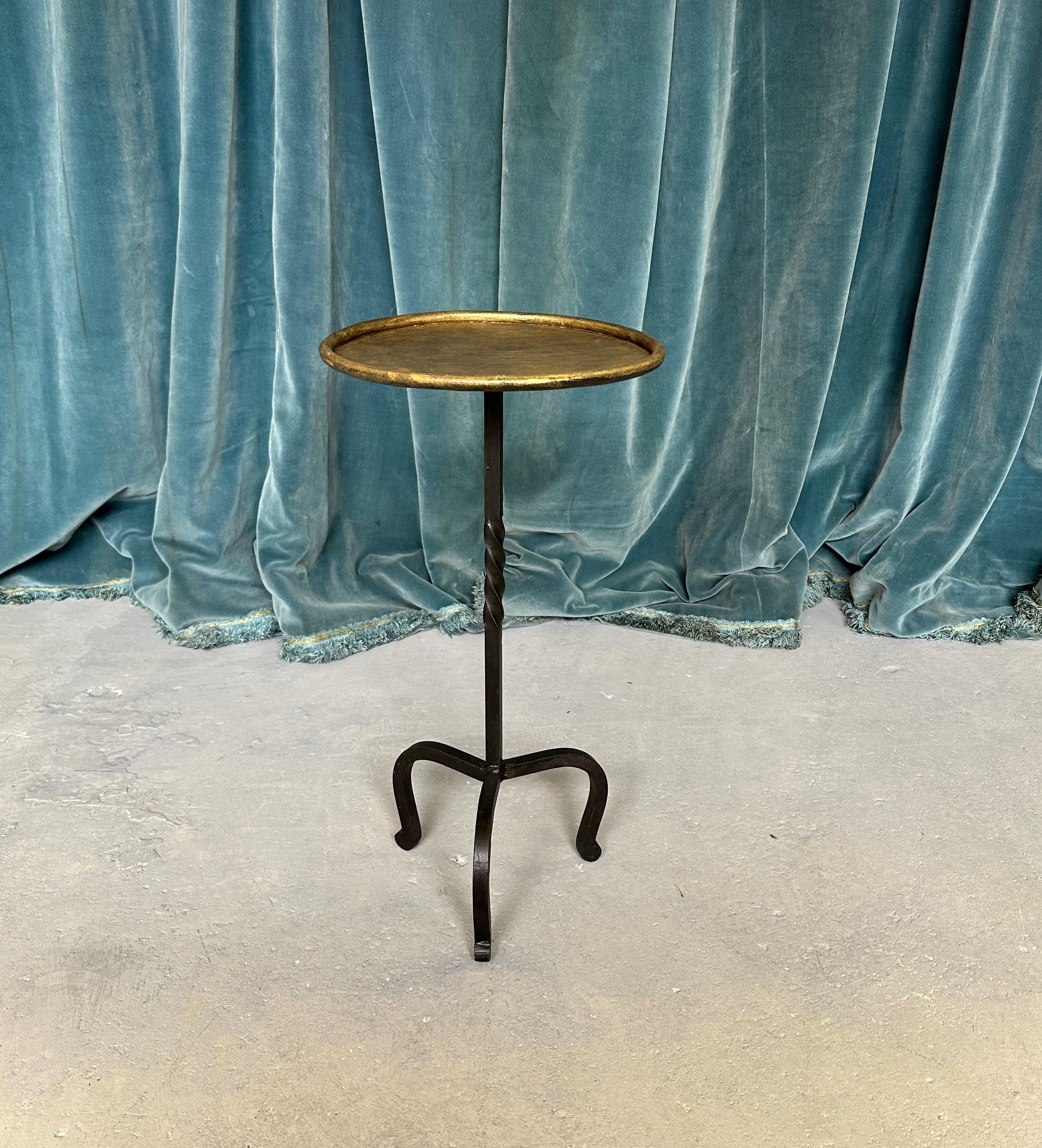 iron martini table