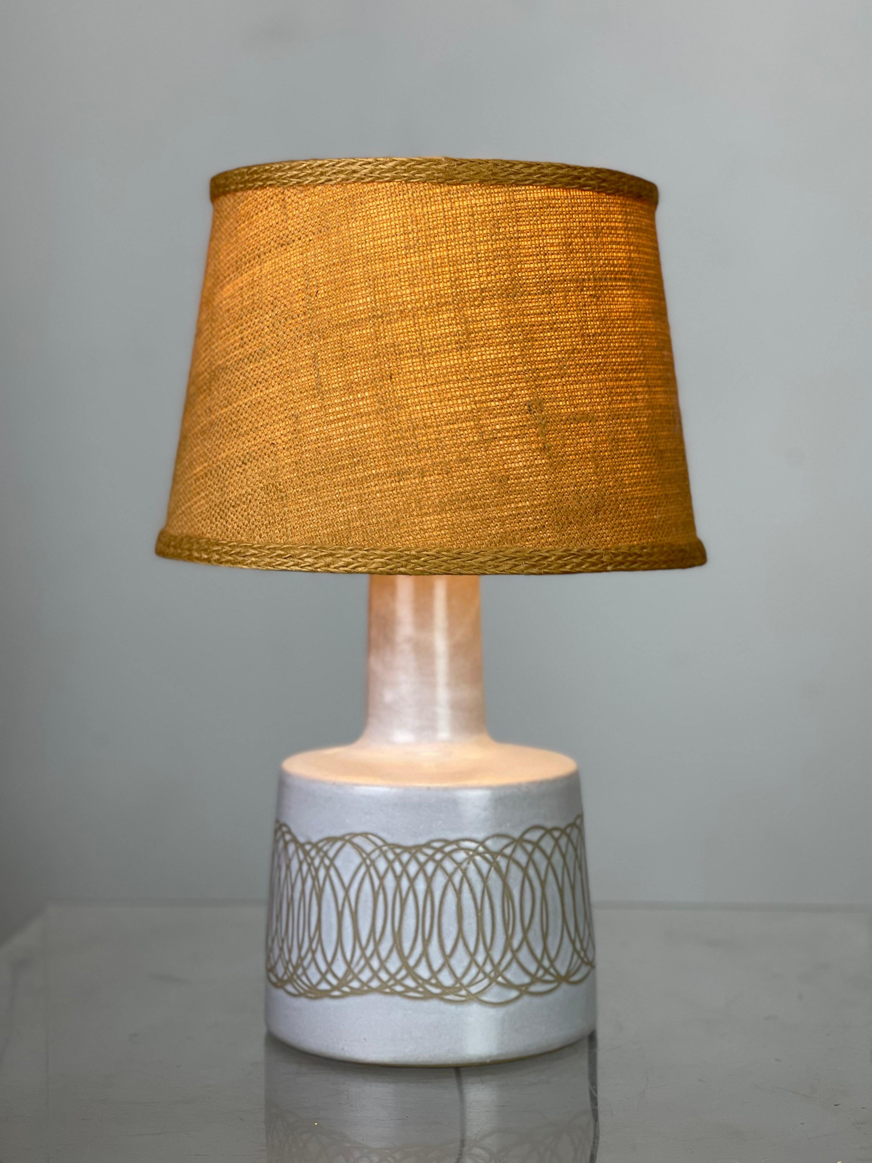 Small Martz Sgraffito Lamp by Jane and Gordon Martz for Marshall Studios 3