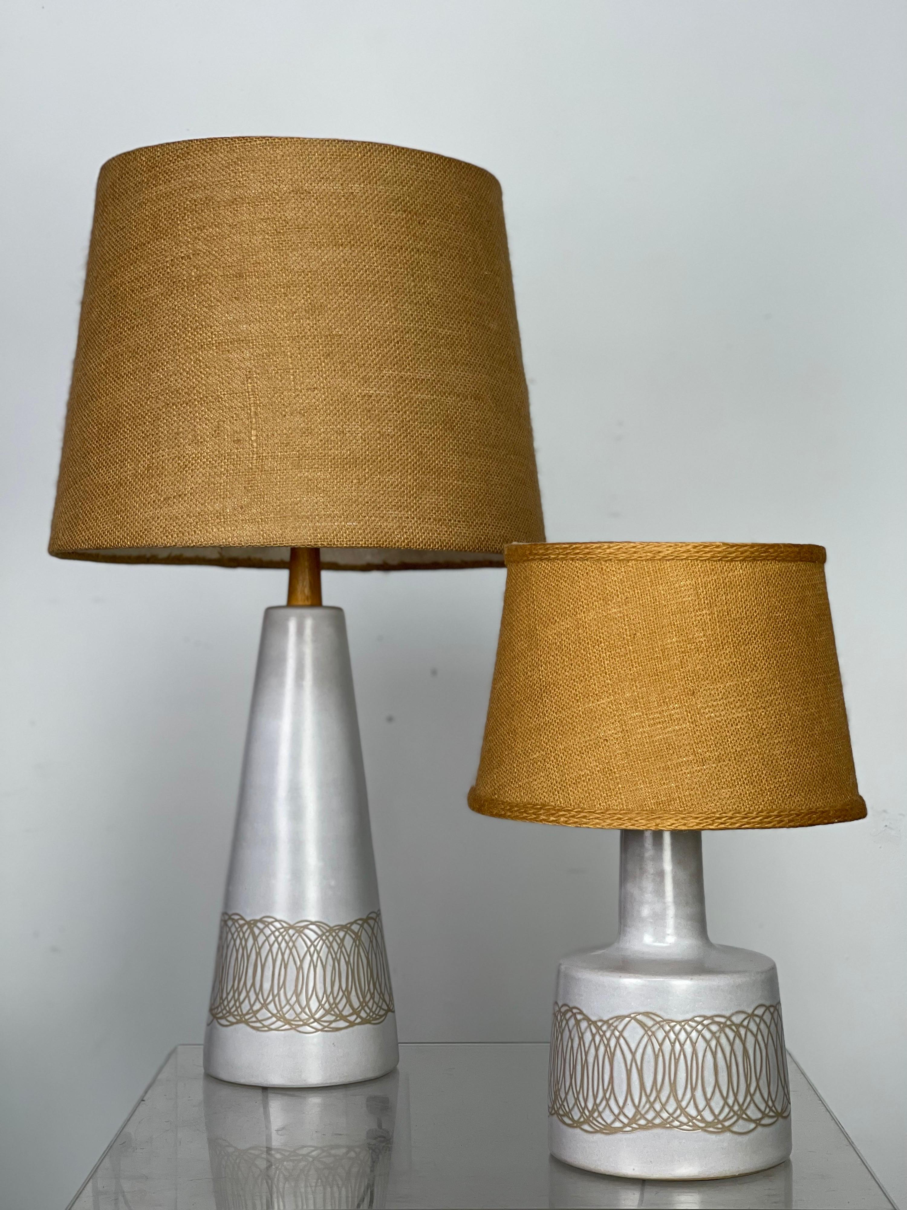 Small Martz Sgraffito Lamp by Jane and Gordon Martz for Marshall Studios 5