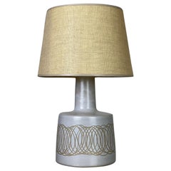 Small Martz Sgraffito Lamp by Jane and Gordon Martz for Marshall Studios