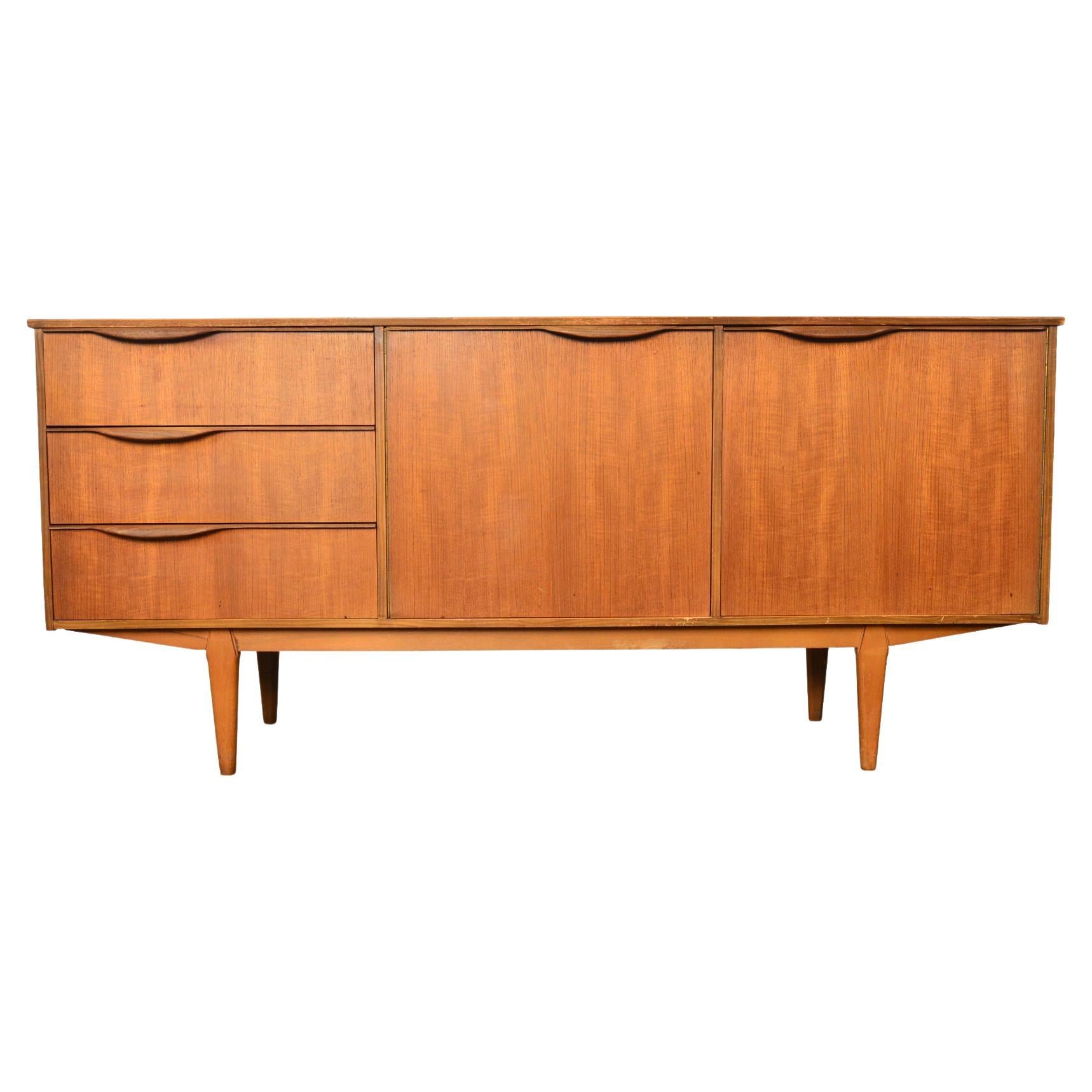 Small McIntosh Dunvegan Credenza in Teak by Val Rossi