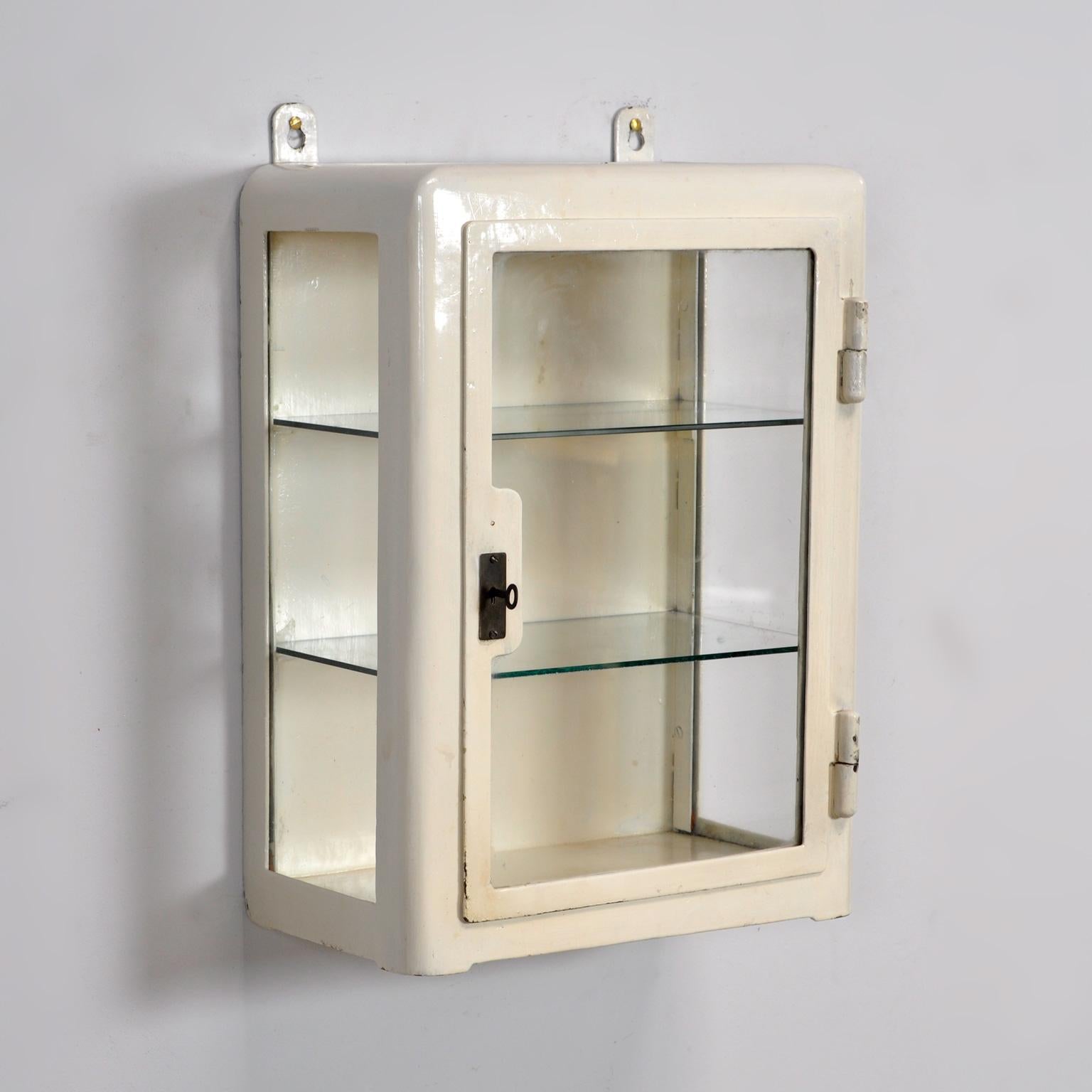 Industrial Small Medical Cabinet, wall-unit, 1940’s