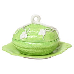 Vintage Small Melon Tureen with Underdish