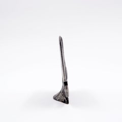 Small Metal Elephant Ornament - 1980s