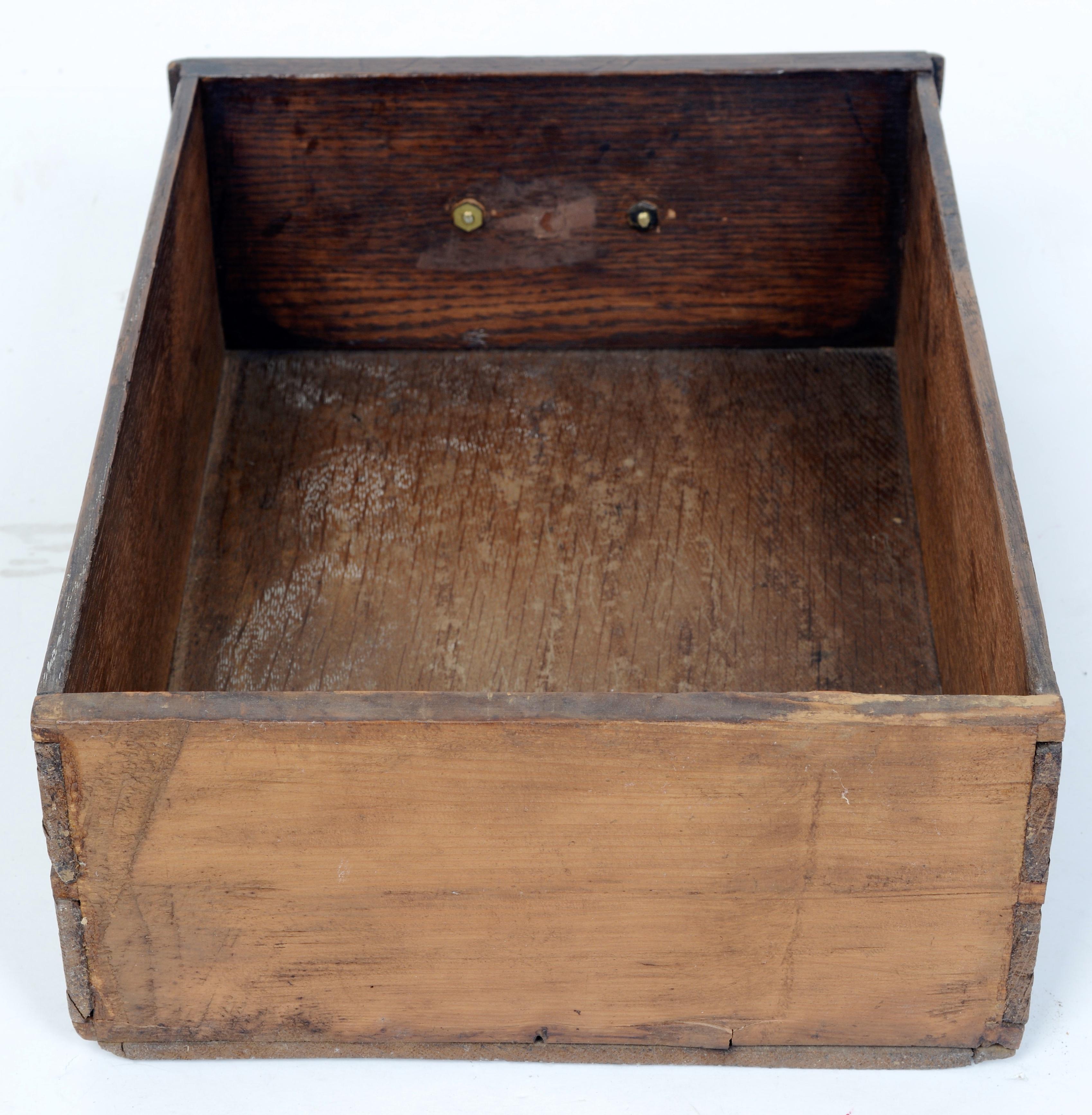 Small Mid 18th C Walnut Cabriole Leg Lowboy Dressing Table With Two Drawers For Sale 8
