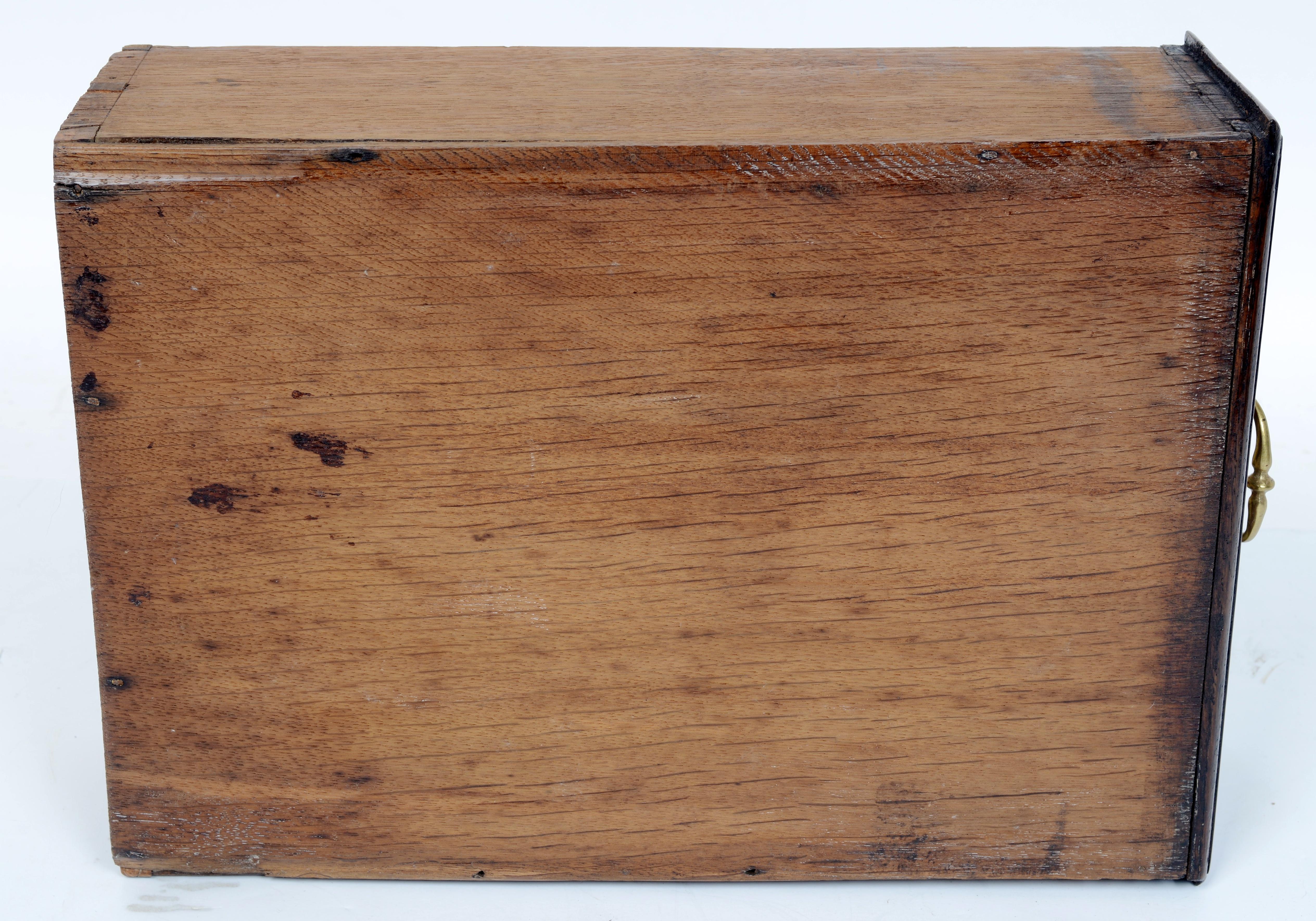 Small Mid 18th C Walnut Cabriole Leg Lowboy Dressing Table With Two Drawers For Sale 9