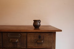 Small Mid-Century Brutalist Bronze Jug