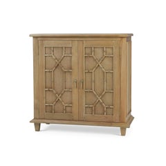 Small Mid Century Cabinet - Fruitwood Finish