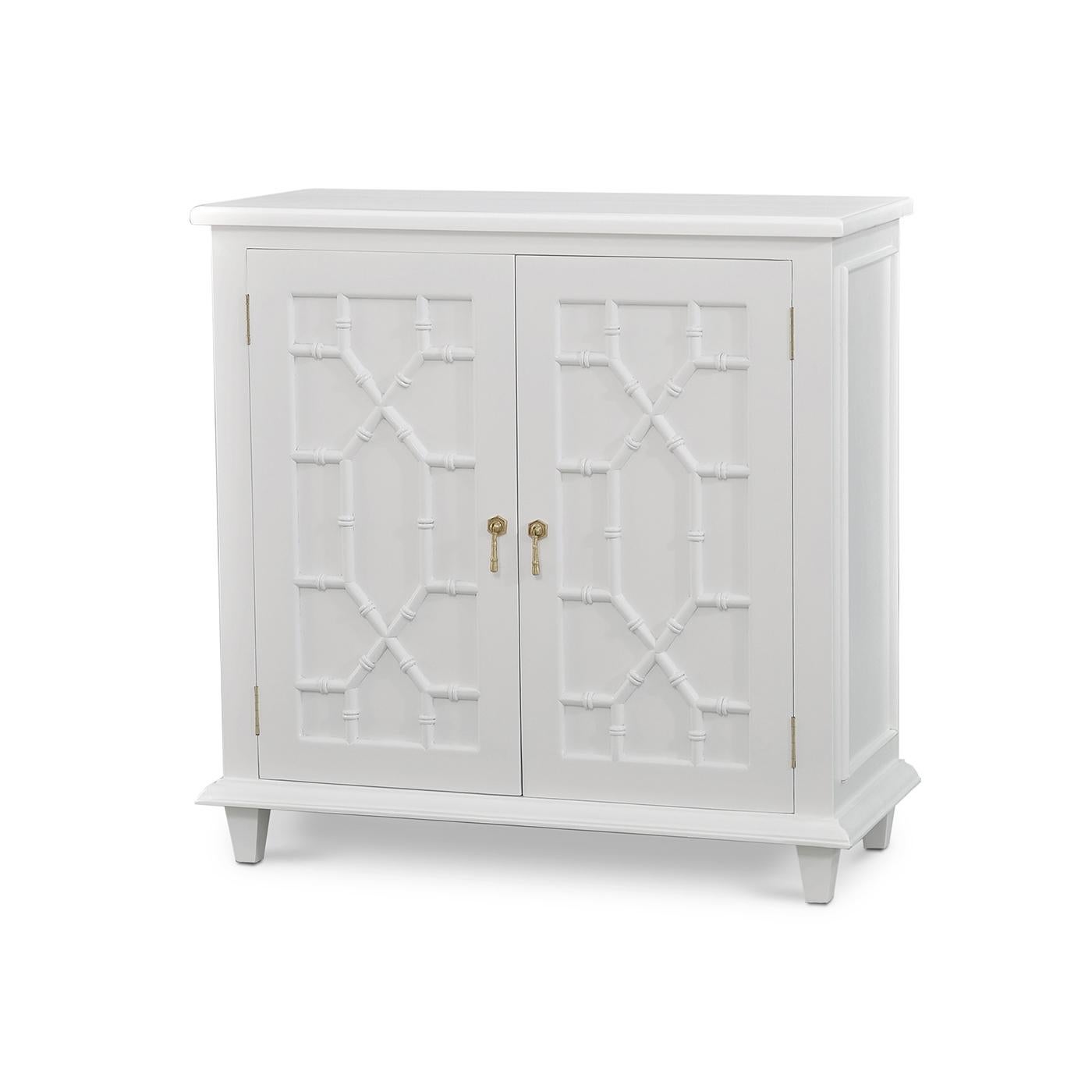 Petite armoire Mid Century - Trueing White Finish
