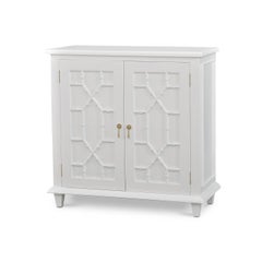 Kleiner Mid-Century-Schrank - Trueing Weiß Finish