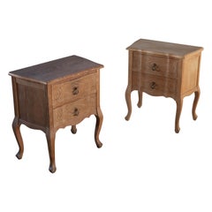 Small Mid-Century Danish Oak Cabinet, Nightstand, Bedside, 1960s