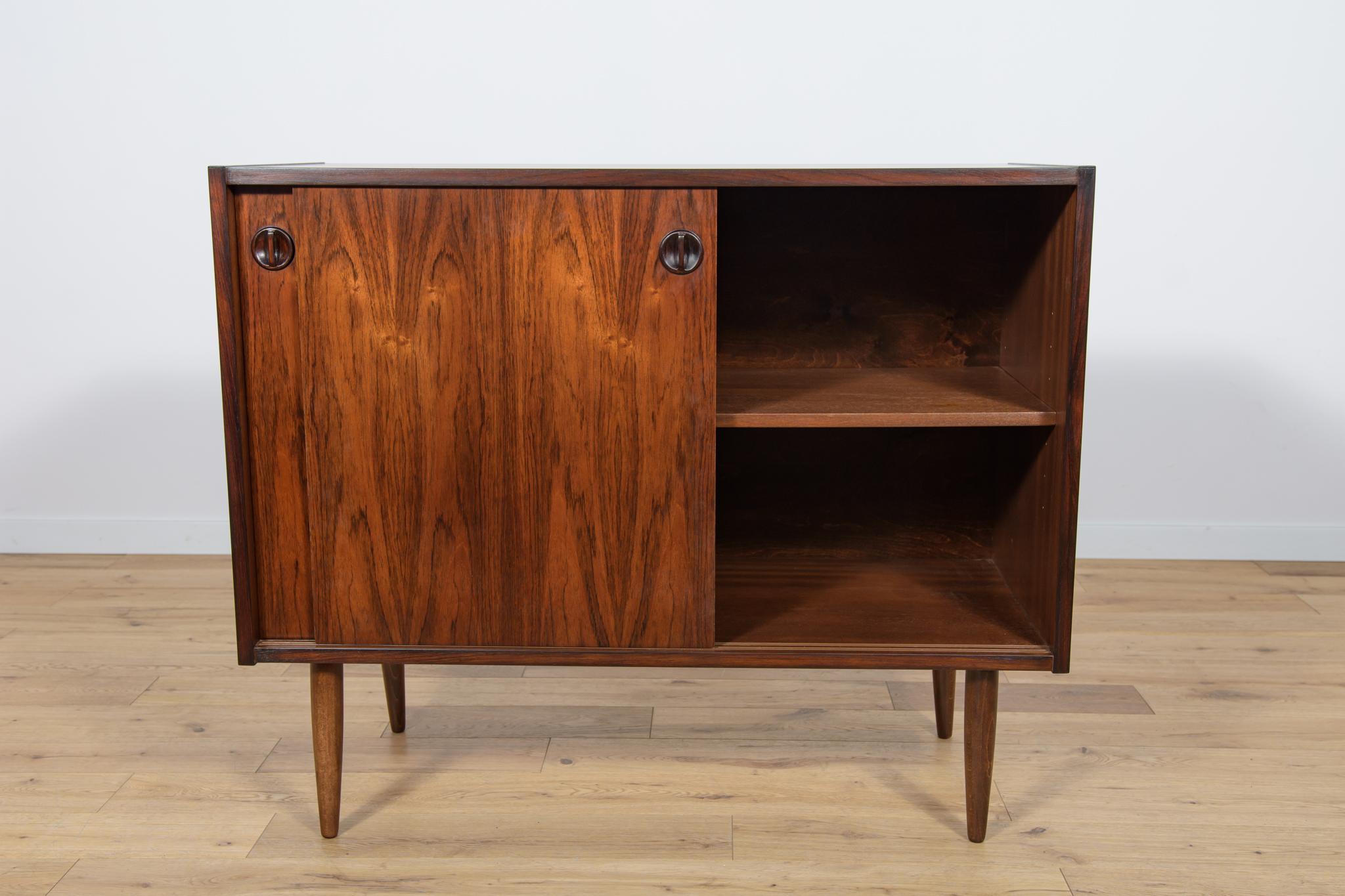 Small Mid-Century Danish Rosewood Sideboard, 1960s For Sale 4
