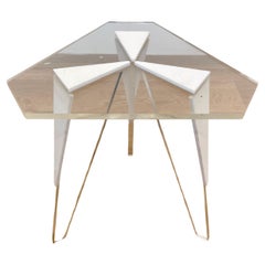 Small Mid-Century Design Lucite side or flower Table, 1970s